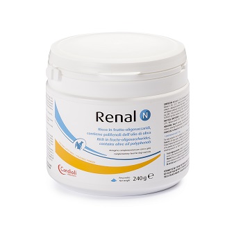 RENAL N MANGIME COMPLEMENTARE PER CANI E GATTI BARATTOLO 240 G - dottorbianchi.it