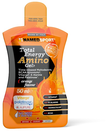 TOTAL ENERGY AMINO GEL ORANGE FLAVOUR 50 ML - dottorbianchi.it