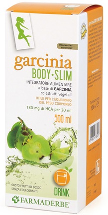 GARCINIA BODY SLIM GUSTO FRUTTI DI BOSCO 500 ML - dottorbianchi.it