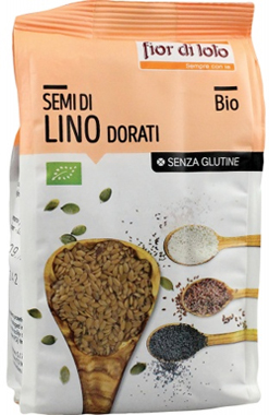 SEMI LINO DORATI SENZA GLUTINE BIO 400 G - dottorbianchi.it