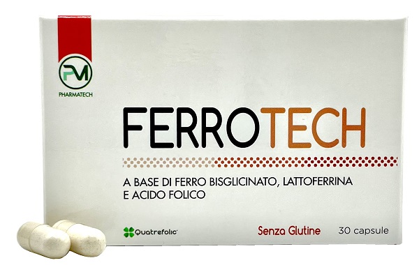 FERROTECH 30 CAPSULE DA 550MG - dottorbianchi.it