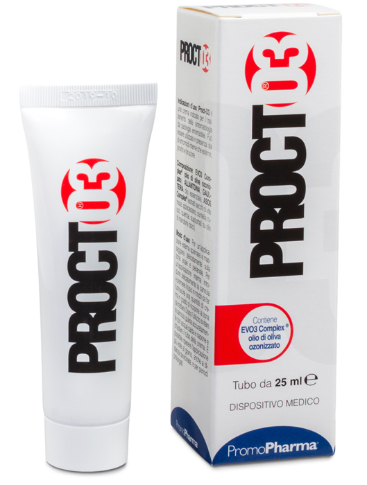PROCTO3 CREMA PER TRATTAMENTO EMORROIDI 25 ML - dottorbianchi.it
