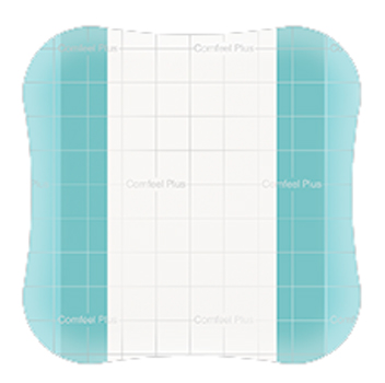 MEDICAZIONE SPECIALE ATTIVA TRASPARENTE CON IDROCOLLOIDE COMFEEL PLUS 10X10 CM 10 PEZZI - dottorbianchi.it