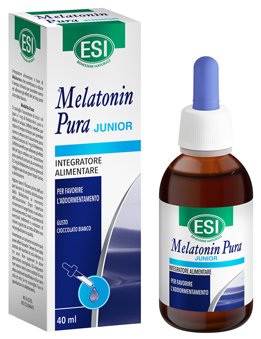 ESI MELATONIN PURA JUNIOR GOCCE 40 ML - OFFERTA A TEMPO LIMITATO - dottorbianchi.it