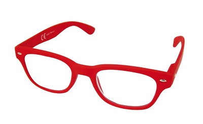 OCCHIALE DA LETTURA PREMONTATO T-VEDO GUMMY 2 ROSSO +2,00 - dottorbianchi.it