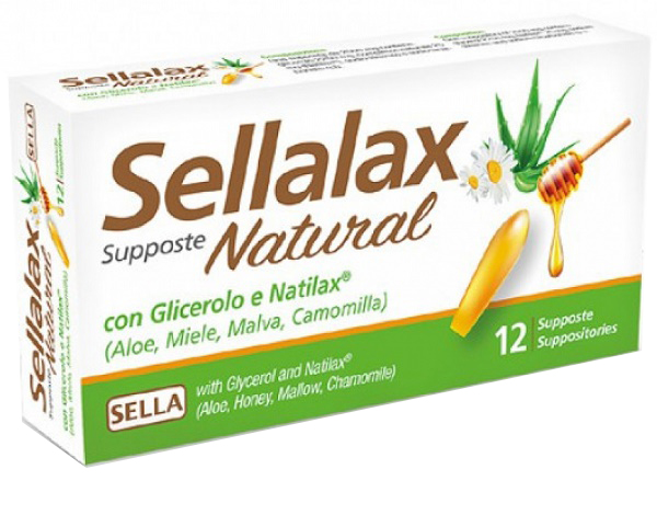 SELLALAX NATURAL MD 12 SUPPOSTE - dottorbianchi.it