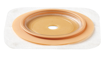 PLACCA NATURA+ PIANA RITAGLIABILE IN IDROCOLLOIDE STOMAHESIVE E CEROTTO POROSO FLANGIA 57 MM 5 PEZZI - dottorbianchi.it