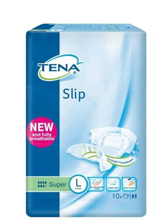 PANNOLONE PER INCONTINENZA A MUTANDINA TENA SLIP SUPER L 10 PEZZI - dottorbianchi.it