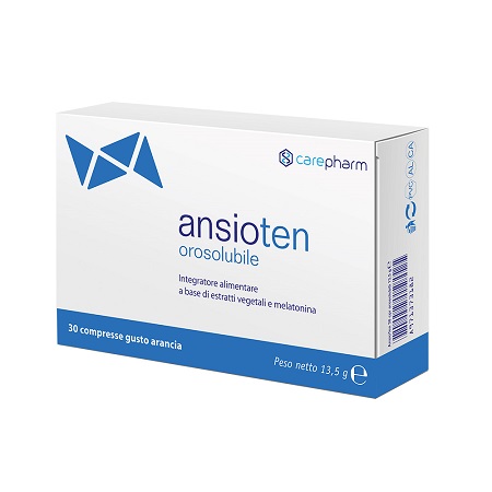 ANSIOTEN OROSOLUBILE 30 COMPRESSE - dottorbianchi.it