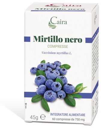 CAIRA MIRTILLO NERO 60 COMPRESSE - dottorbianchi.it