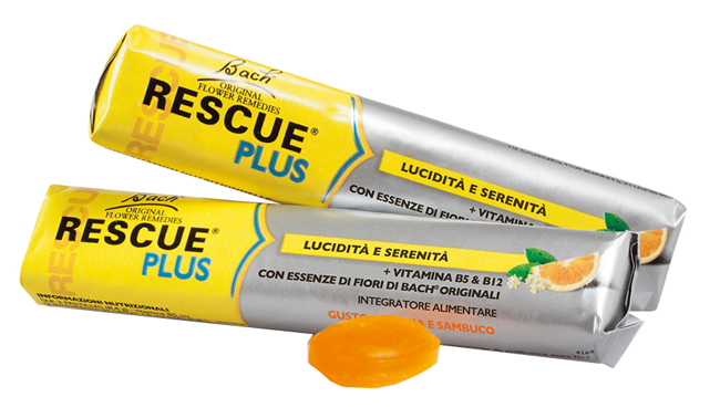 RESCUE ORIGINAL PLUS 10 CONFETTI AROMA ARANCIA E SAMBUCO - dottorbianchi.it