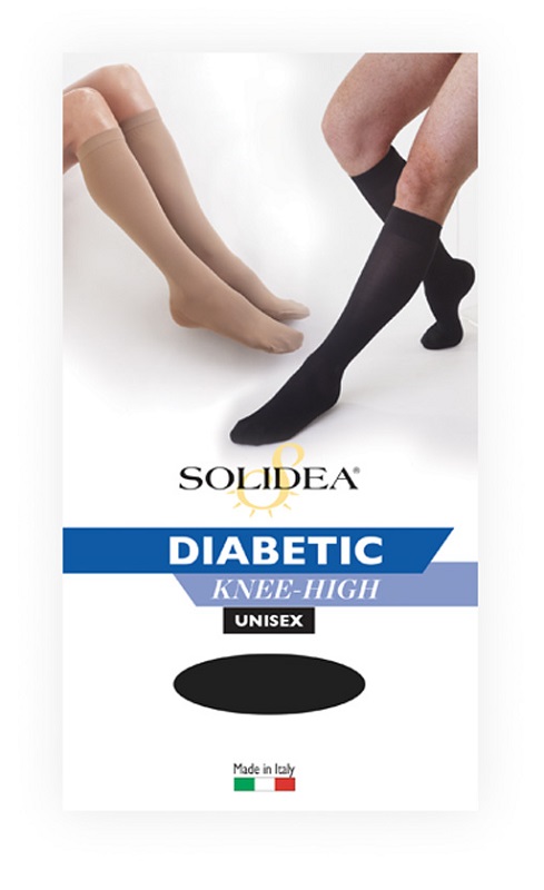DIABETIC KNEE-HIGH NERO 4-XL - dottorbianchi.it