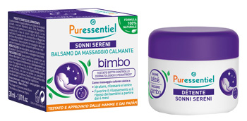 PURESSENTIEL BALSAMO DA MASSAGGIO PETTORALE BIMBO SONNI SERENI 30 ML - dottorbianchi.it