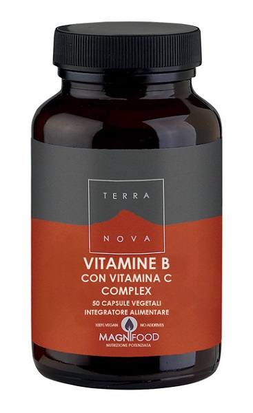 TERRANOVA COMPLESSO DI VITAMINE B CON VITAMINA C 50 CAPSULE - dottorbianchi.it