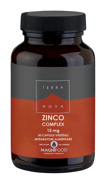 TERRANOVA COMPLESSO DI ZINCO 15 MG 50 CAPSULE - dottorbianchi.it