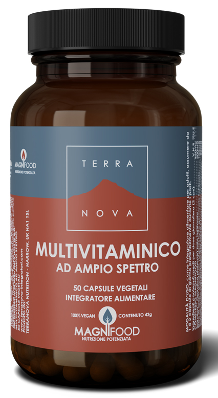 TERRANOVA COMPLESSO MULTIVITAMINICO AD ALTO SPETTRO 50 CAPSULE - dottorbianchi.it