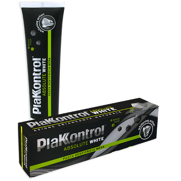PLAKKONTROL ABSOLUTE WHITE DENTIFRICIO 75 ML - dottorbianchi.it