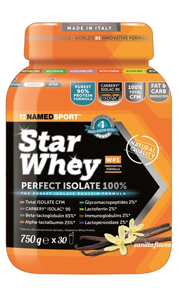 STAR WHEY ISOLATE VANILLA 750 G - dottorbianchi.it