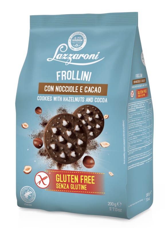FROLLINI CACAO E NOCCIOLE 200 G - dottorbianchi.it