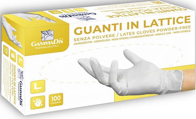 GUANTI LATTICE SENZA POLVERE SMALL 100 PEZZI - dottorbianchi.it