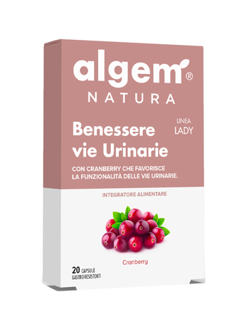 ALGEM LADY BENESSERE VIE URINARIE 20 CAPSULE 710 MG - dottorbianchi.it