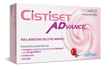 CISTISET ADVANCE 15 COMPRESSE - dottorbianchi.it