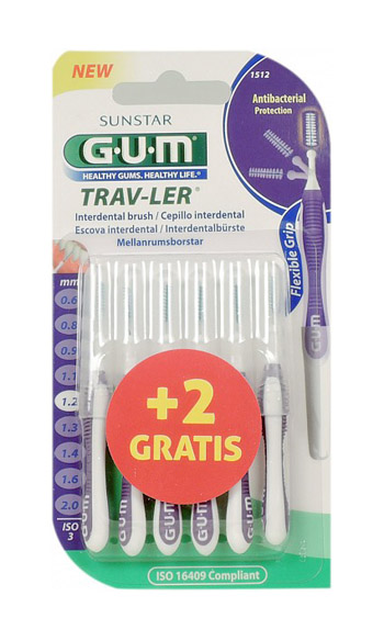 GUM TRAVLER 1512 SCOVO 1,2 6 PEZZI - dottorbianchi.it