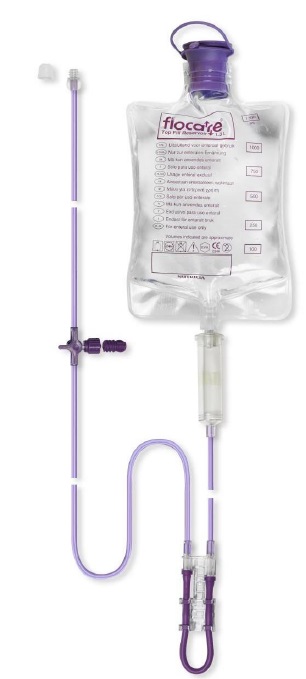 FLOCARE SACCA CON DEFLUSSORE DA 1,3 LITRI PER NUTRIPOMPA INFINITY - dottorbianchi.it