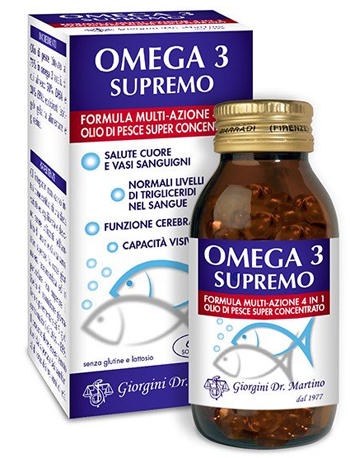 OMEGA 3 SUPREMO 60 SOFTGEL - dottorbianchi.it