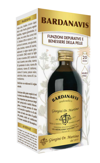 BARDANAVIS LIQUIDO ANALCOLICO 200 ML - dottorbianchi.it