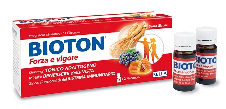 BIOTON GINSENG FORZA VIG 14 FLACONCINI - dottorbianchi.it