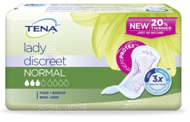 PANNOLONE SAGOMATO TENA DISCREET NORMAL 12 PEZZI - dottorbianchi.it
