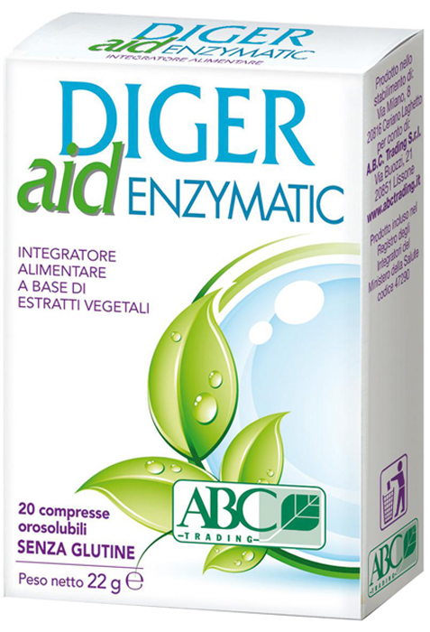 DIGER AID ENZYMATIC 20 COMPRESSE - dottorbianchi.it