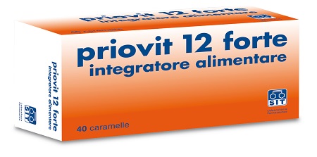 PRIOVIT 12 FORTE 40 CARAMELLE - dottorbianchi.it