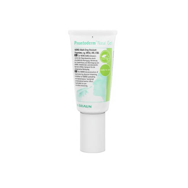 GEL ANTIMICROBICO PRONTODERM NASAL GEL PER DECONTAMINAZIONE/DECOLONIZZAZIONE DEI VESTIBOLI NASALI IN TUBO 30 ML - dottorbianchi.it