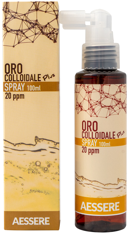 ORO COLLOIDALE PLUS SPRAY 20PPM 100 ML - dottorbianchi.it