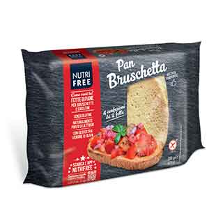 NUTRIFREE PANBRUSCHETTA 4 X 75 G - dottorbianchi.it