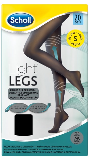SCHOLL LIGHTLEGS 20 DENARI TAGLIA S COLORE NERO 1 PAIO - dottorbianchi.it