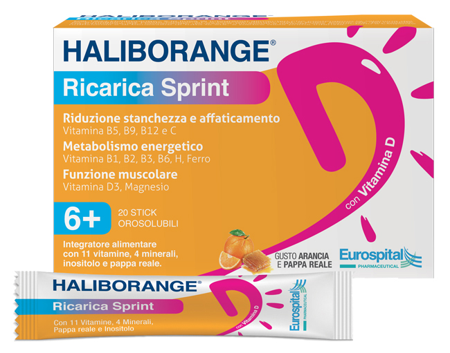HALIBORANGE RICARICA SPRINT 20 STICK PACK 2 G - dottorbianchi.it