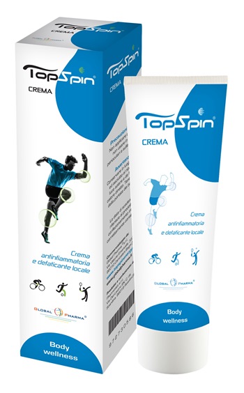 TOPSPIN CREMA ANTINFIAMMATORIA DEFATICANTE 100 ML - dottorbianchi.it