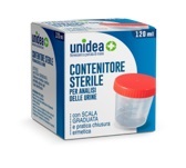 CONTENITORE STERILE PER ANALISI DELLE URINE UNIDEA 120 ML - dottorbianchi.it