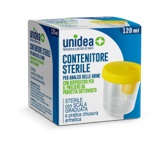 CONTENITORE STERILE PER ANALISI DELLE URINE UNIDEA CON DISPOSITIVO DI PRELIEVO 120 ML - dottorbianchi.it