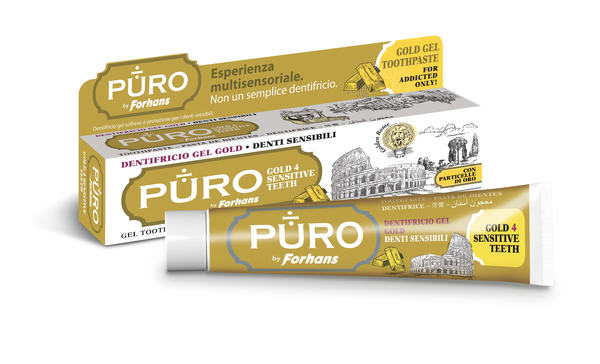 FORHANS GOLD4WHITE DENTIFRICIO 75 ML - dottorbianchi.it