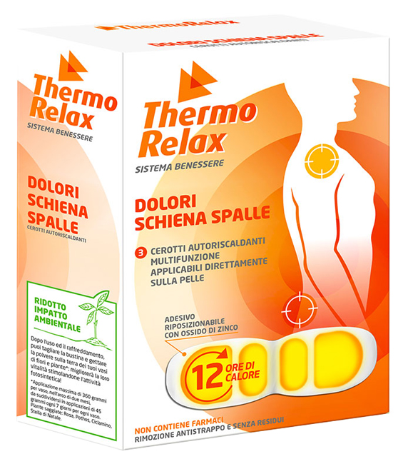THERMORELAX CEROTTO MULTIFUNZIONE IN ASTUCCIO 3 PEZZI - dottorbianchi.it