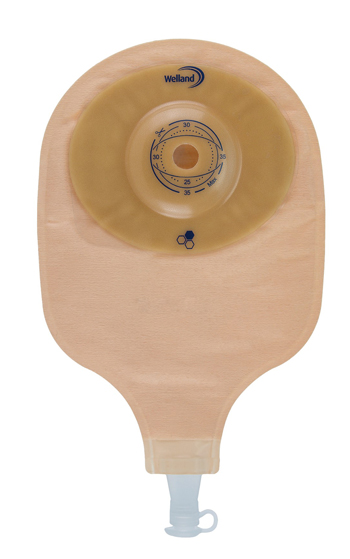 SACCA PER UROSTOMIA TRASPARENTE RITAGLIABILE AURUM PROFILE URO MIDI DIAMETRO 13-48 MM INIZIO CONVESSITA' 48 MM 10 PEZZI - dottorbianchi.it