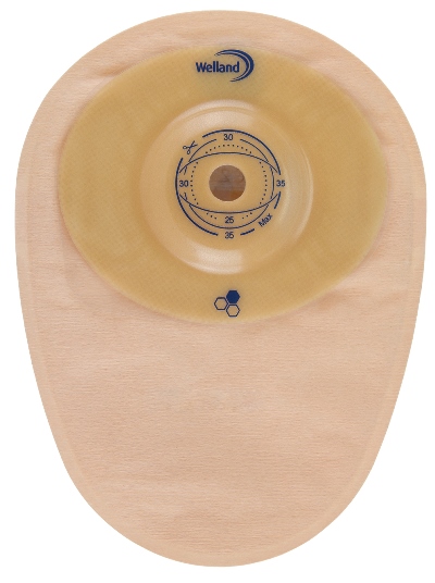 SACCA PER COLOSTOMIA WELLAND AURUM CONVEX COLO MIDI OPACA RITAGLIABILE DIAMETRO 13-35 MM INIZIO CONVESSITA' 35 MM 10 PEZZI - dottorbianchi.it