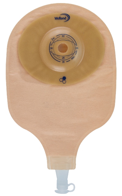 SACCA PER UROSTOMIA TRASPARENTE RITAGLIABILE AURUM CONVEX URO MIDI SMALL DIAMETRO 13-25 MM 10 PEZZI - dottorbianchi.it