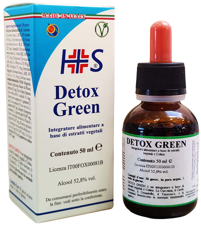 DETOX GREEN GOCCE 50 ML - dottorbianchi.it