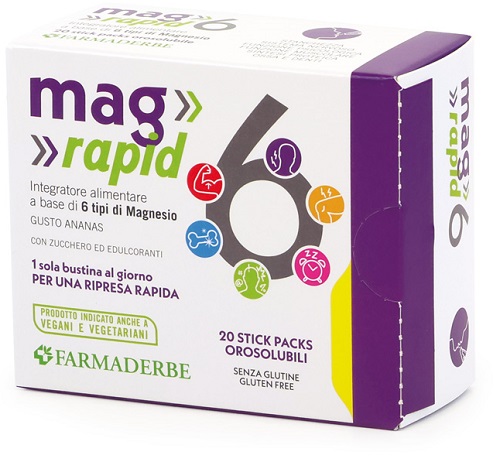 MAG 6 RAPID 20 STICK DA 1,5 G - dottorbianchi.it