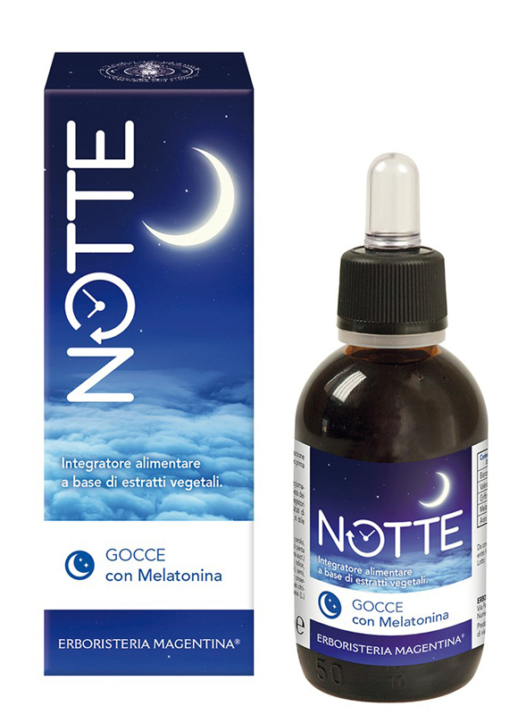 NOTTE MELATONINA GOCCE 50 ML - dottorbianchi.it